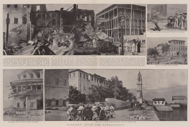 Zanzibar po bombardowaniu autorstwa English Photographer