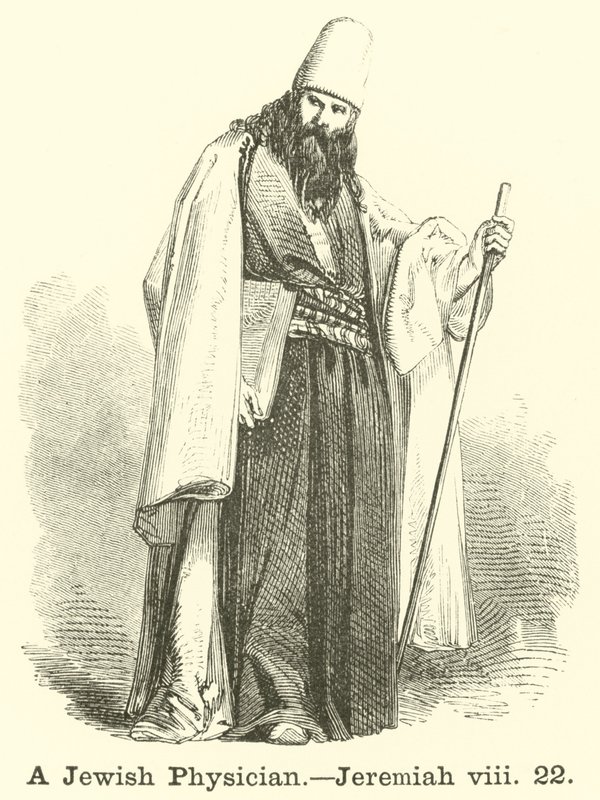 Lekarz żydowski, Jeremiasz, viii, 22 autorstwa English School