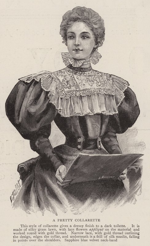 Ładna Obroża (grawerunek) autorstwa English School