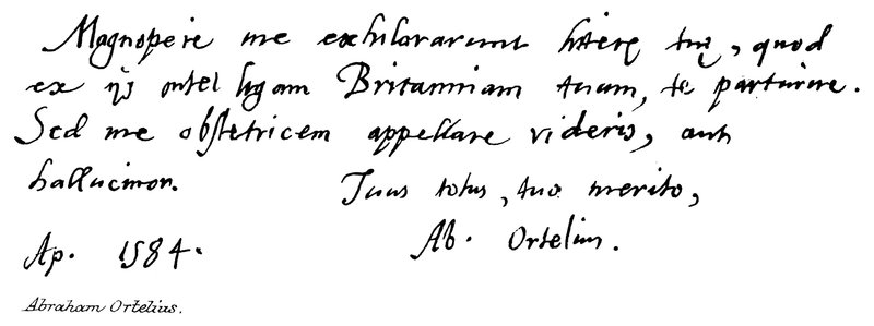 Abraham Ortelius autorstwa English School