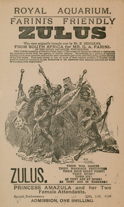 Reklama dla Farinis Friendly Zulus autorstwa English School