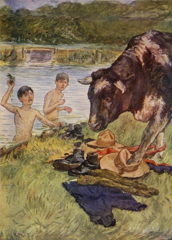 Nieprzewidziany gość (kolor lito) autorstwa English School