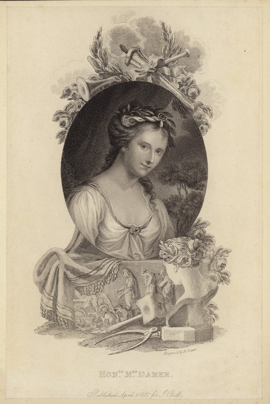 Anne Seymour Damer, autorstwa English School