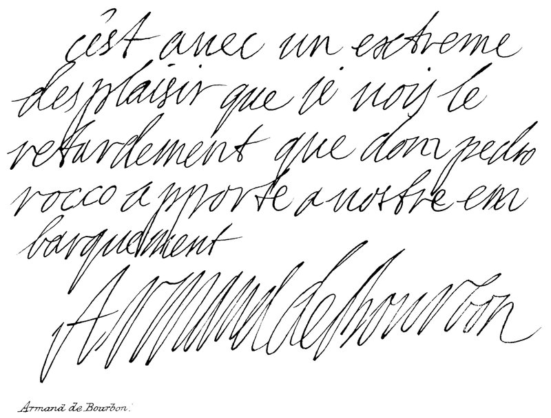 Armand Burbonu autorstwa English School