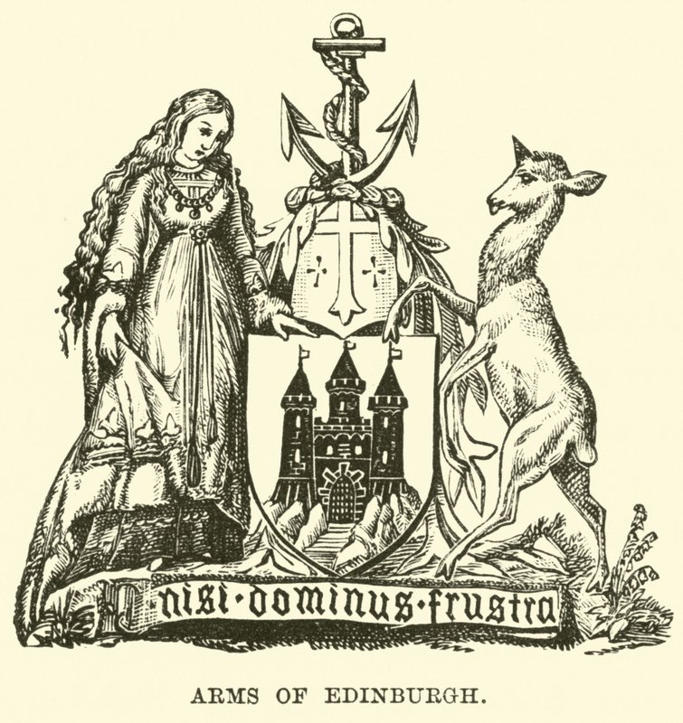 Ramiona Edynburga autorstwa English School