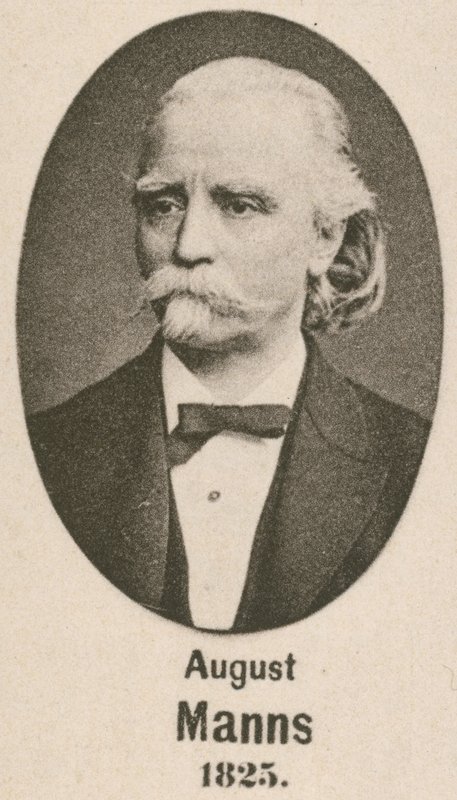 August Manns (grafika) autorstwa English School