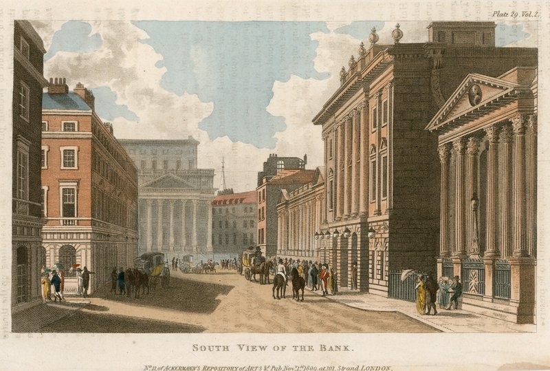 Dodano Bank of England, skrzydło zachodnie autorstwa English School