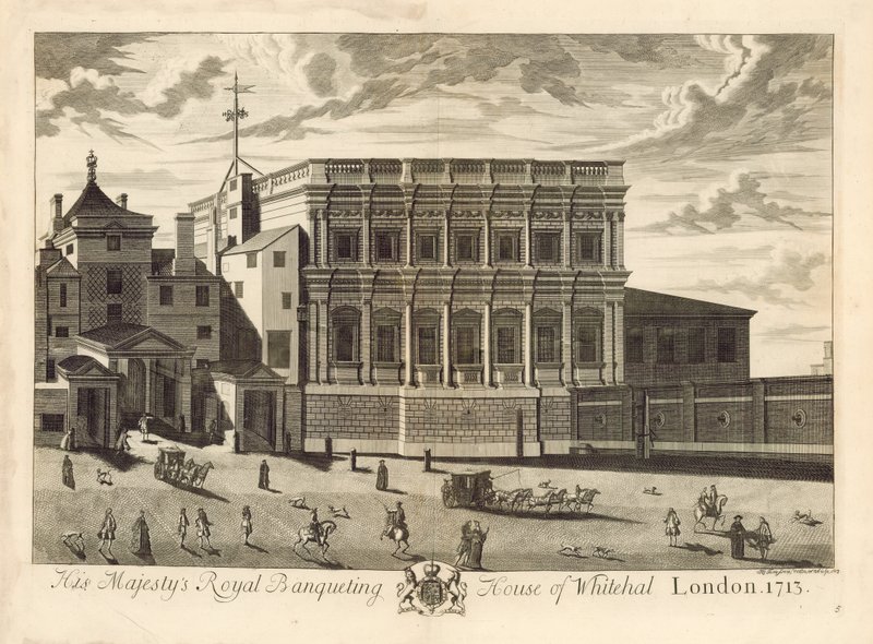 Dom Bankietowy, Whitehall, 1713 autorstwa English School