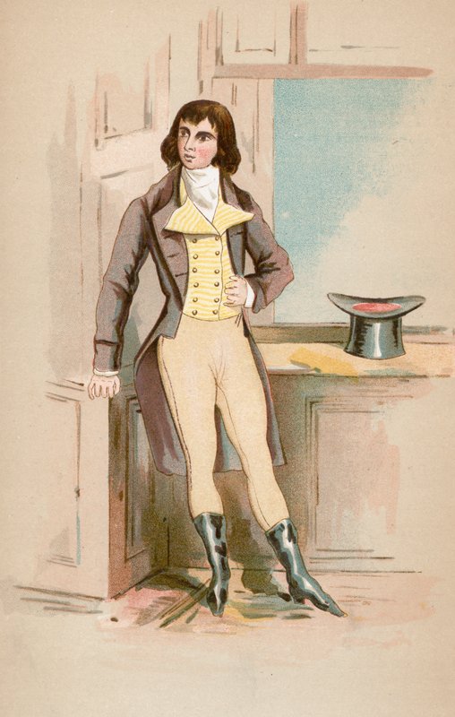 Beau Brummell autorstwa English School