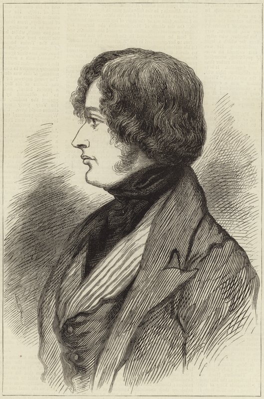 Benjamin Disraeli w 1837 r. autorstwa English School