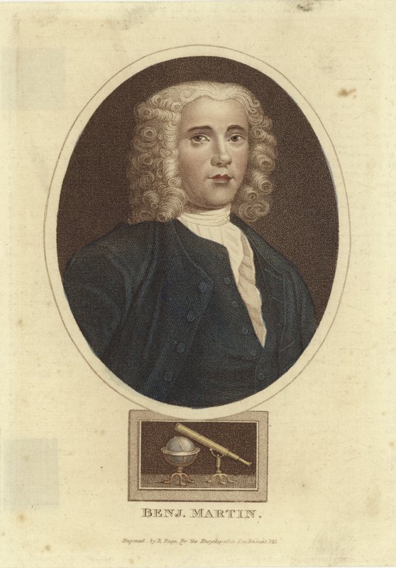 Benjamin Martin (grawer miedzi) autorstwa English School
