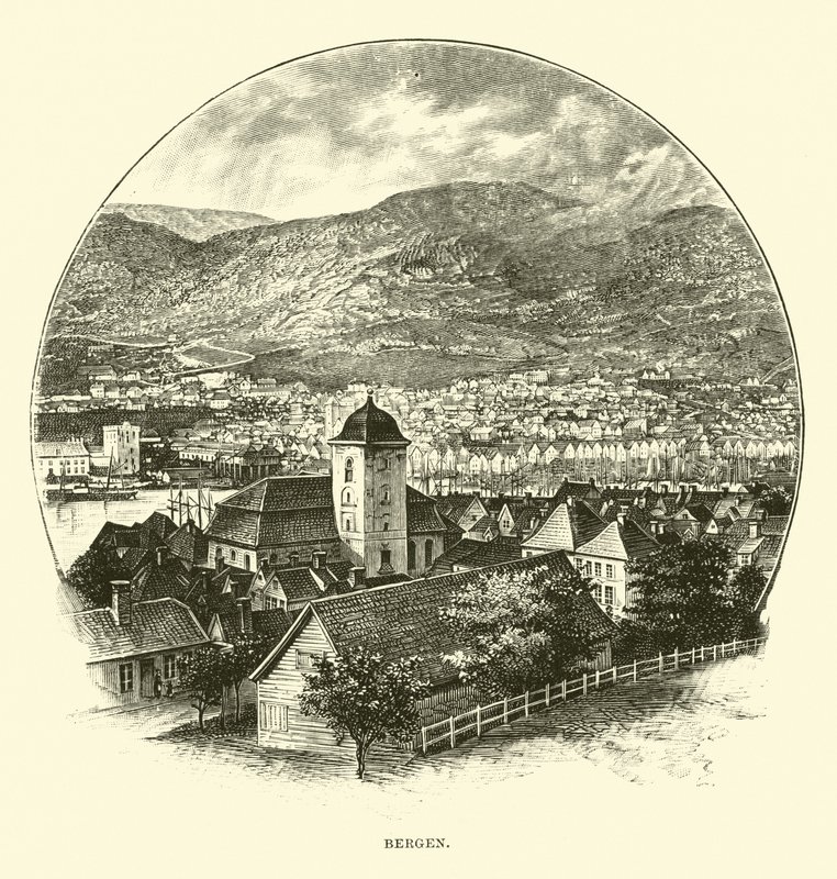 Bergen autorstwa English School