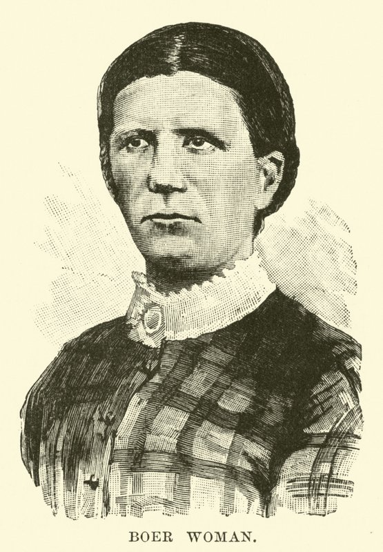 Burska kobieta autorstwa English School