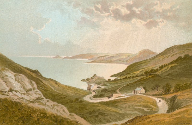 Bouley Bay — Jersey autorstwa English School