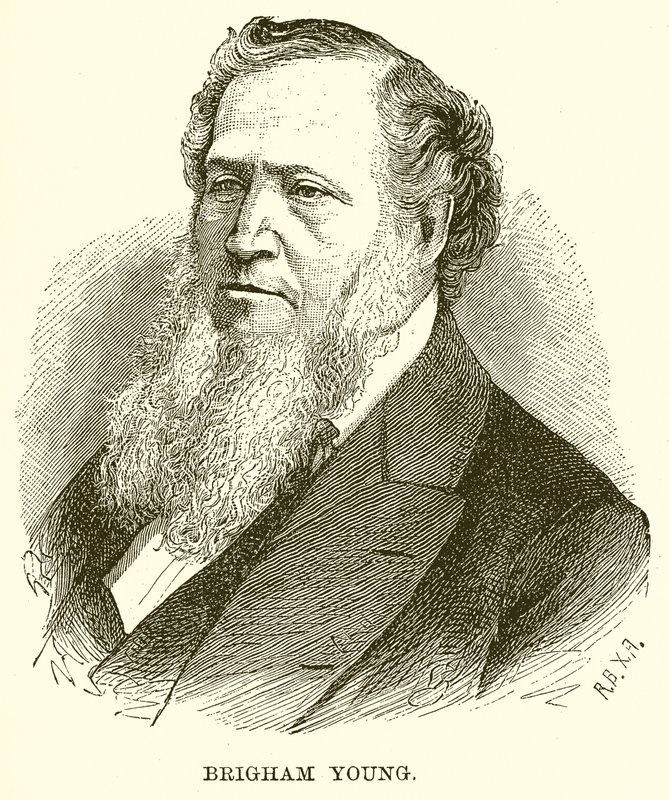 Brigham Young autorstwa English School