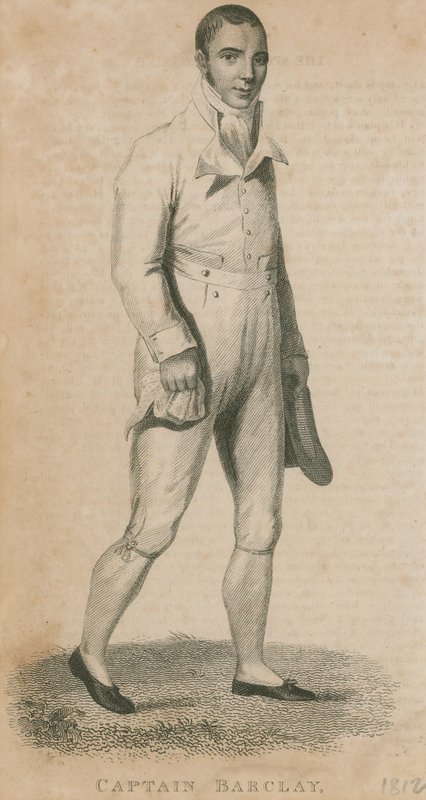 Kapitan Barclay (Robert Barclay Allardice) autorstwa English School