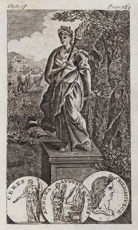 Ceres (grawerunek) autorstwa English School