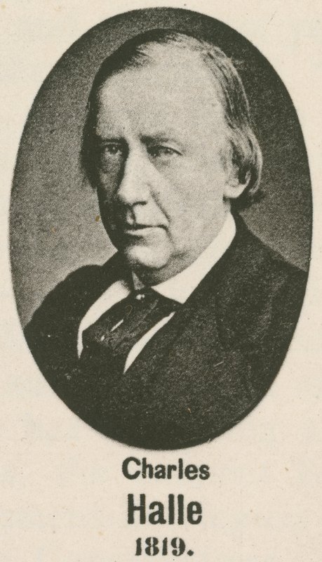 Charles Halle (grafika) autorstwa English School