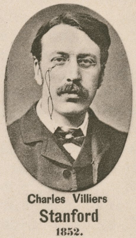 Charles Villiers Stanford (grawiura) autorstwa English School