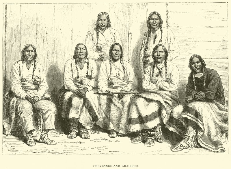 Cheyenne i Arapahoe autorstwa English School
