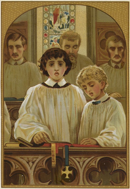 Chłopcy z chóru autorstwa English School
