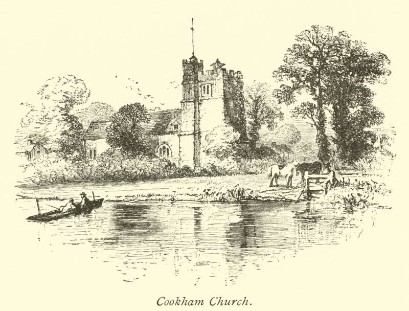 Kościół Cookham autorstwa English School