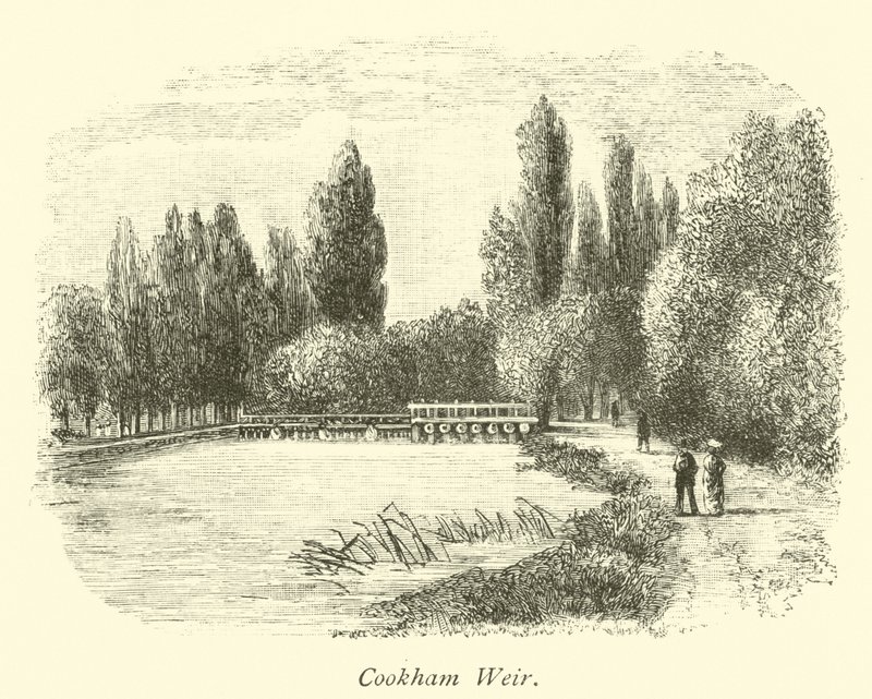 Cookham Weir autorstwa English School