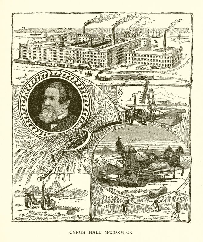 Cyrus Hall McCormick autorstwa English School