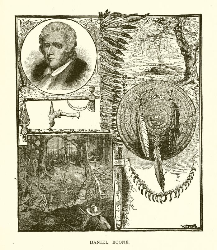 Daniel Boone autorstwa English School