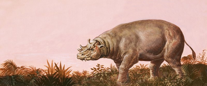 Dinozaur autorstwa English School