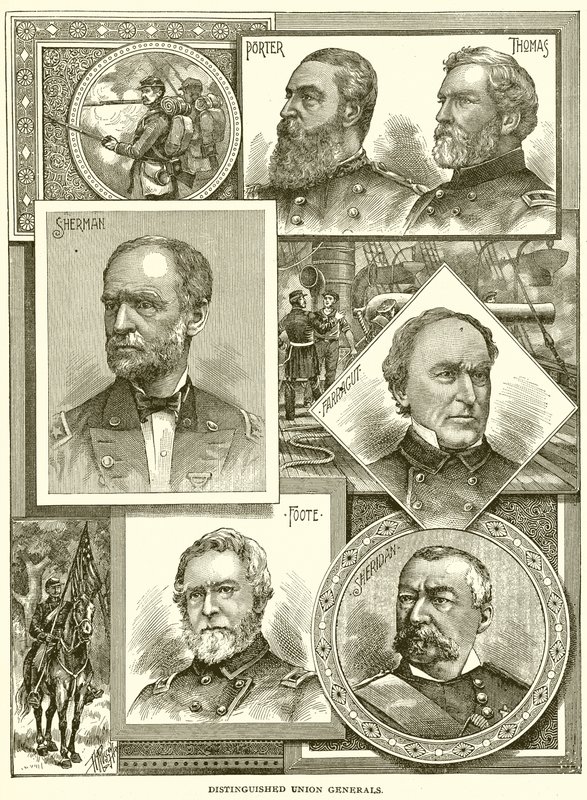 Zasłużonych Generałów Unii autorstwa English School