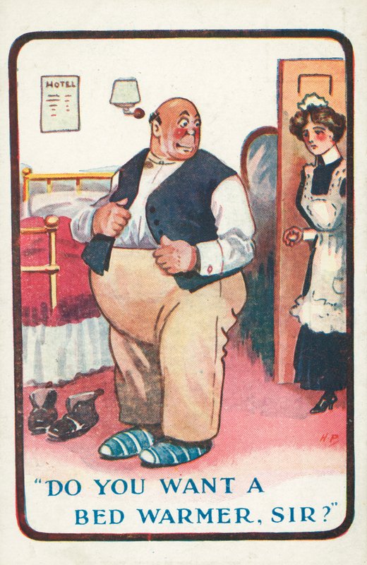 Chcesz cieplej do łóżka, sir? autorstwa English School