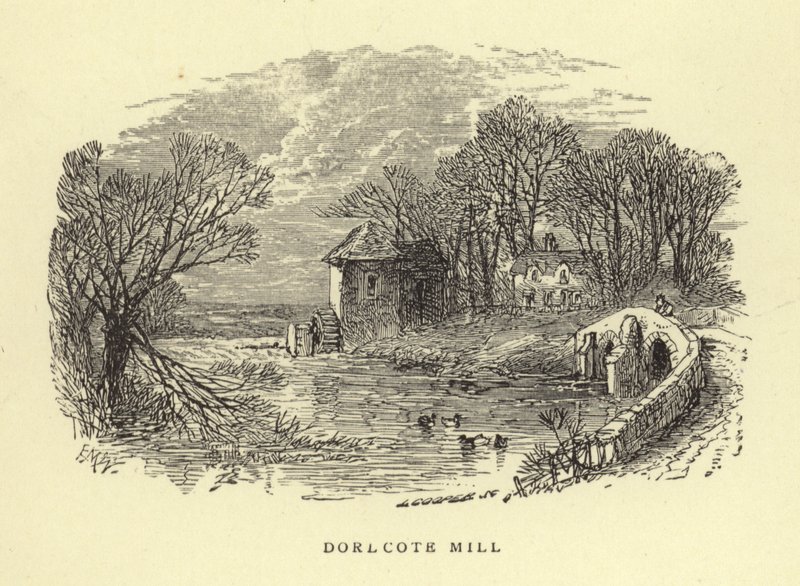 Młyn Dorlcote autorstwa English School