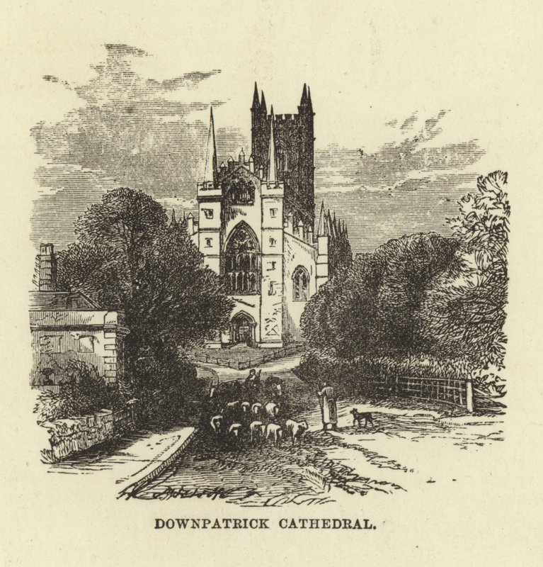 Katedra Downpatrick autorstwa English School