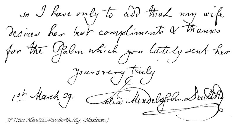 Dr Felix Mendelssohn Bartholdy (muzyk) autorstwa English School