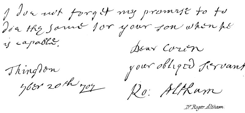 Dr Roger Altham autorstwa English School