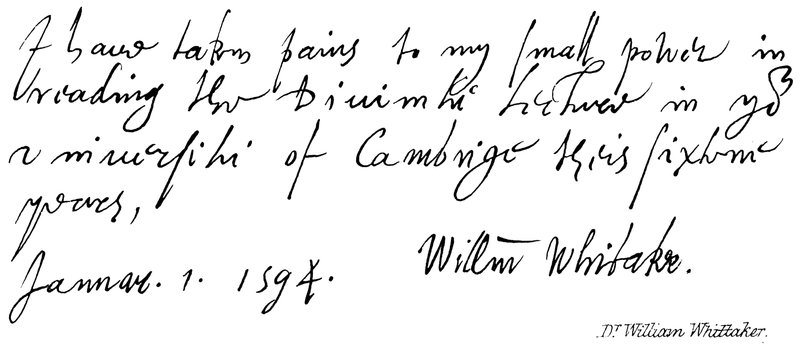 Dr William Whittaker autorstwa English School