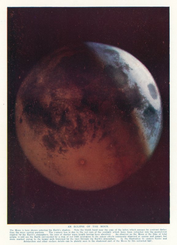 Eclipse of the Moon (kolor lito) autorstwa English School
