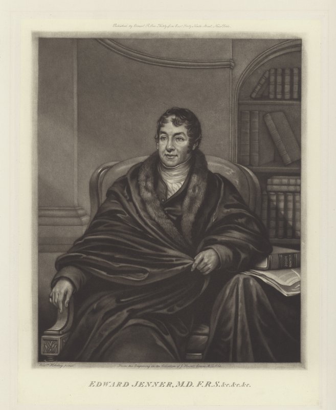 Edward Jenner, angielski lekarz i naukowiec autorstwa English School