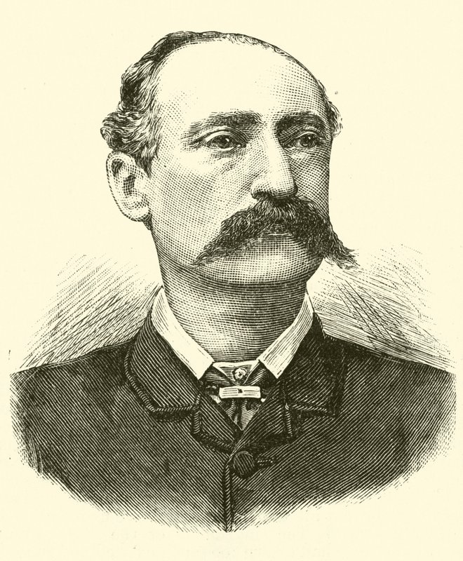 Ernest Giles (Grawerowanie) autorstwa English School