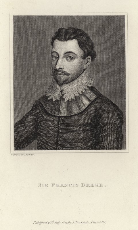 Francis Drake autorstwa English School