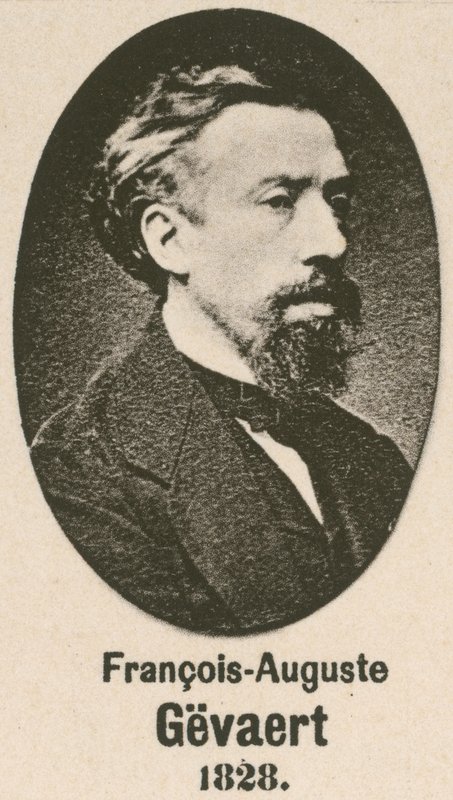Francois-Auguste Gevaert (Grawerowanie) autorstwa English School