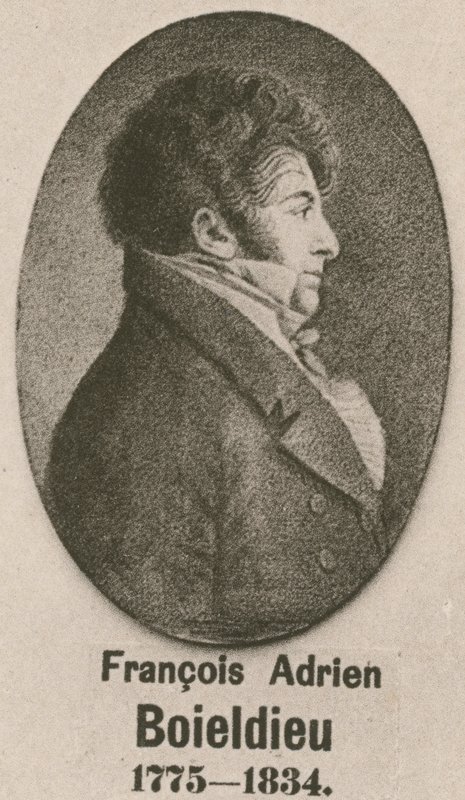 Francois Adrien Boieldieu (grafika) autorstwa English School
