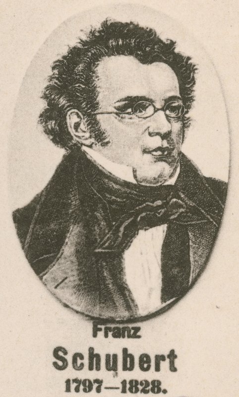 Franz Schubert (grafika) autorstwa English School