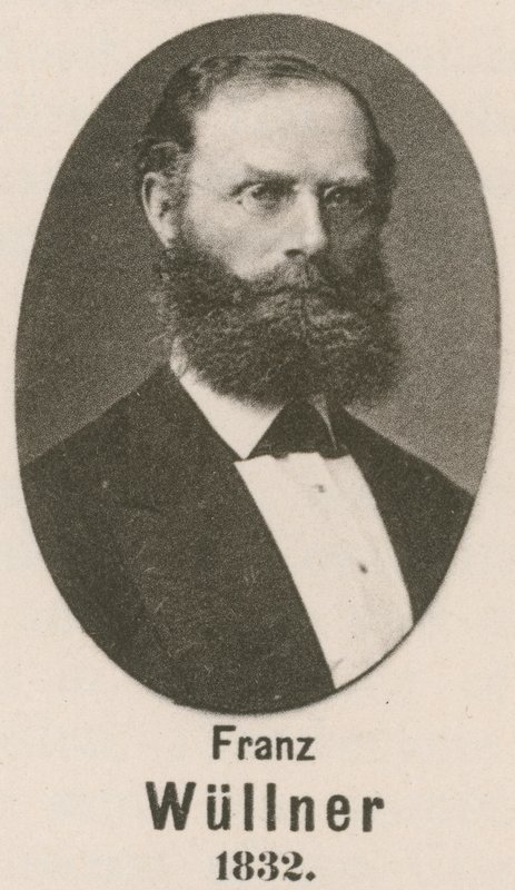 Franz Wullner (grawerunek) autorstwa English School