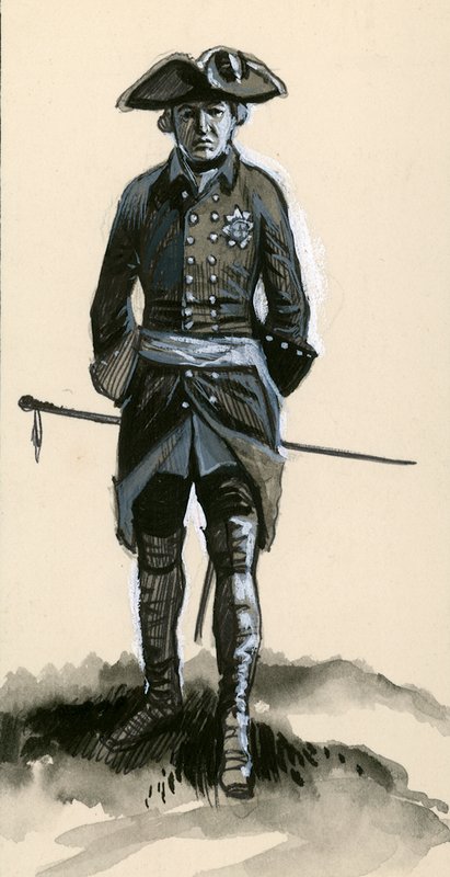 Fryderyk Wielki autorstwa English School