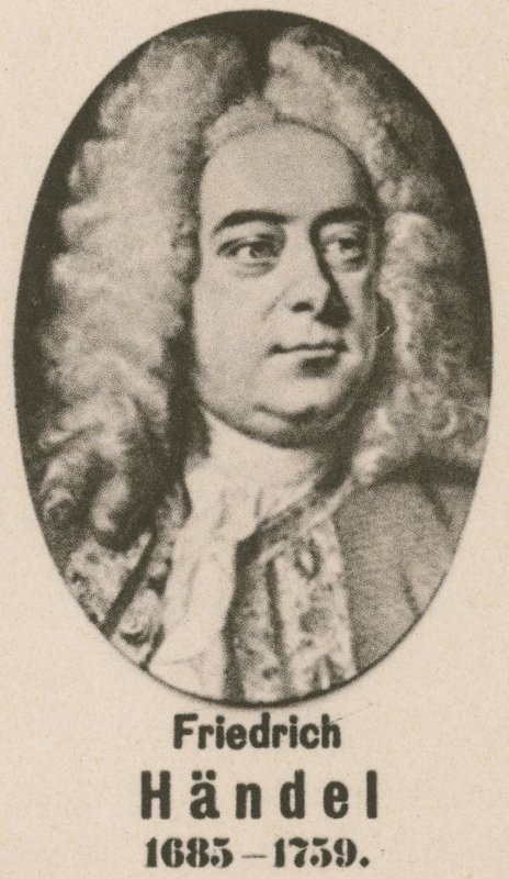 Friedrich Haendel (grafika) autorstwa English School