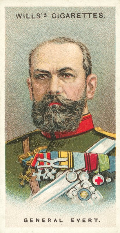 Generał Evert (chromolitho) autorstwa English School