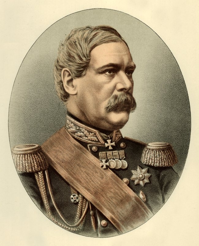 Generał Franciszek Edward Todleben autorstwa English School