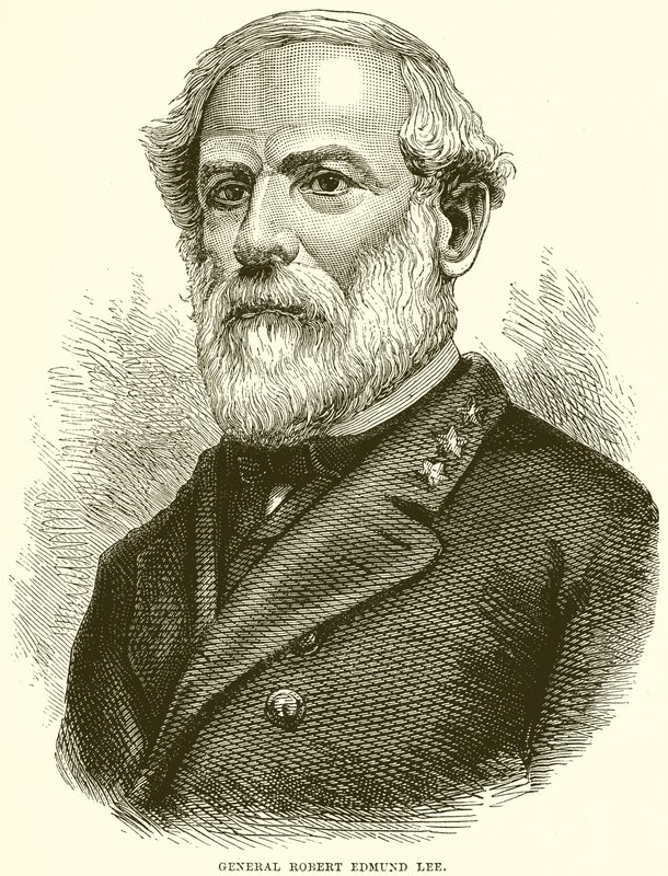 Generał Robert Edmund Lee autorstwa English School